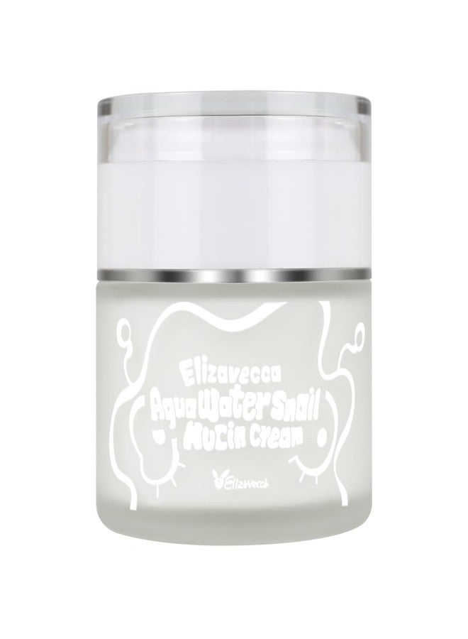 Elizavecca Aqua Water Snail Mucin Cream 50ml/1.69 fl. oz - Image 1