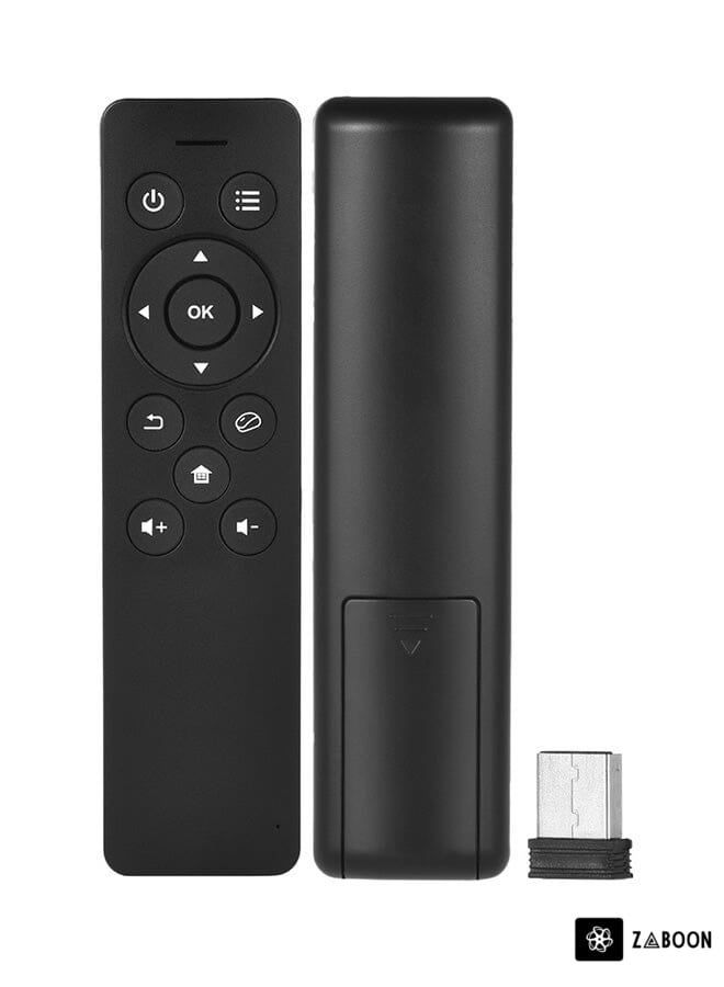 Zaboon Wireless Remote Control With Voice Control For Android TV Box Black