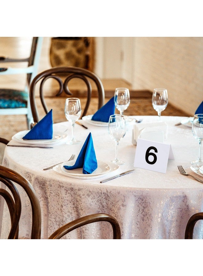 TAPIX Restaurant Table Numbers 1-50 White, Tent Table Numbers (3 in x 3.5 in) - Image 5