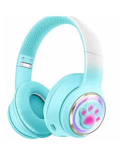 Wireless Music BT Headphones for Gaming Over Ear Foldable Noise Protection Headset AKZ61 For Children Boy Girl Travel School Phone Pad Tablet PC