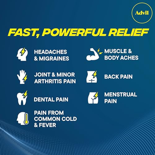 Advil Liqui-Gels minis Pain Reliever and Fever Reducer, Pain Medicine for Adults with Ibuprofen 200mg for Pain Relief - 200 Liquid Filled Capsules - Image 2