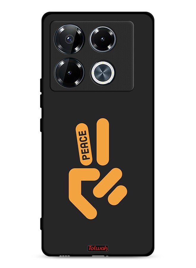Tolwak Infinix Note 40 Pro 5G Protective Case Cover Peace - Image 1