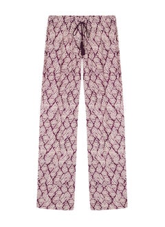 women'secret Maroon printed long pants  - Image 5