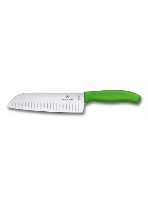 فيكترونوكس 17Cm Santoku Knife - With Blister - Green