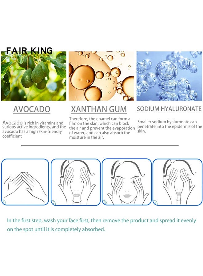 Fair King Whitening Bright Skin Cream - for Face Skin Whitening Freckle Cream Pigmentation Treatment Sun Spots Age Spots Blemish Remover Lightening Cream 20g - Image 3