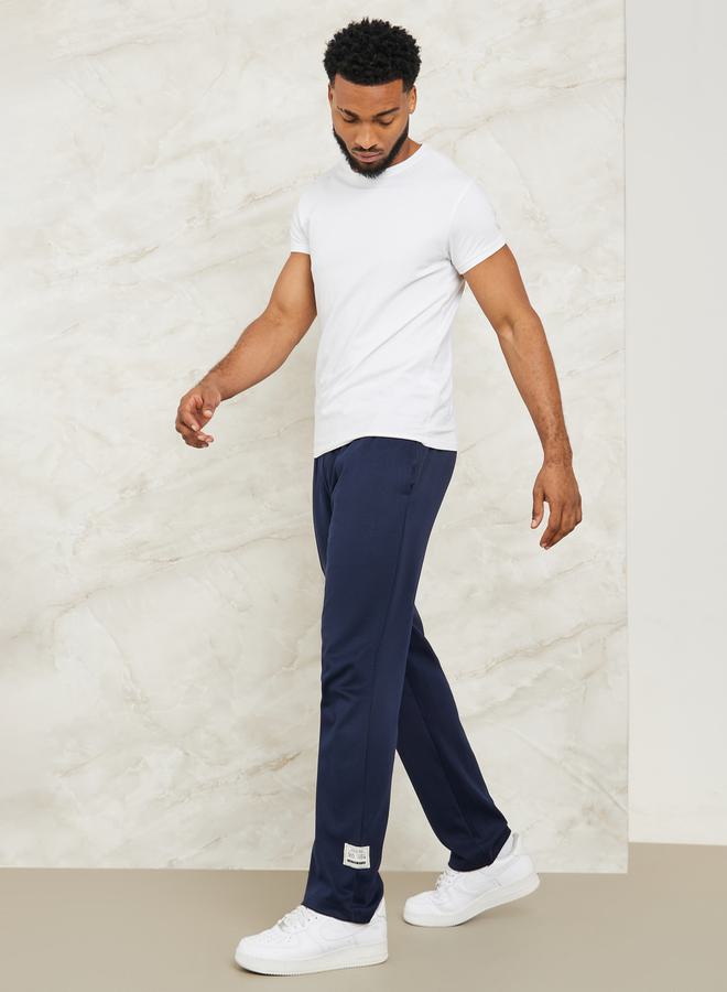 Styli Patch Detail Oversized Interlock Joggers - Image 2