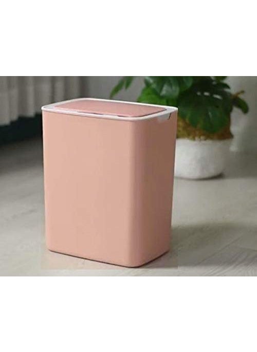 KKZY KKZY Wireless Sensor Automatic Trash Bin Touchless Garbage Bin Bathroom Toilet Dustbin Kitchen Household Waste Bin Automatic Trash Cans Smart Trash Bin 14LT1 pcs  - Image 1