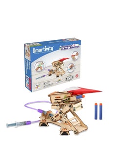 Smartivity Hydraulic Plane Launcher STEM DIY Fun Toy for Kids 6 to 14 Best Birthday Gift Toy for Boys & Girls Age 6 8 10 12 Science Toy Educational  - Image 1