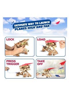 Smartivity Hydraulic Plane Launcher STEM DIY Fun Toy for Kids 6 to 14 Best Birthday Gift Toy for Boys & Girls Age 6 8 10 12 Science Toy Educational  - Image 4