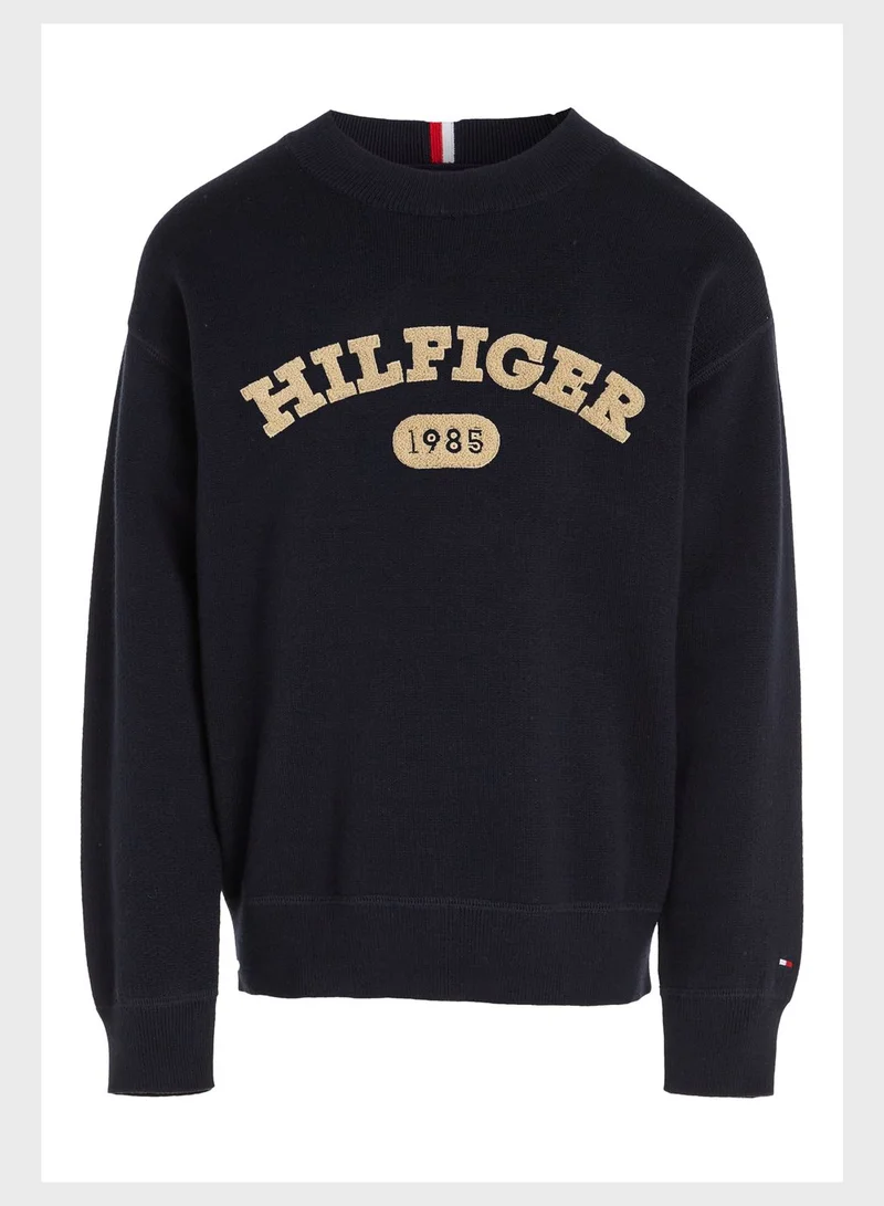 TOMMY HILFIGER Youth Varsity Sweater