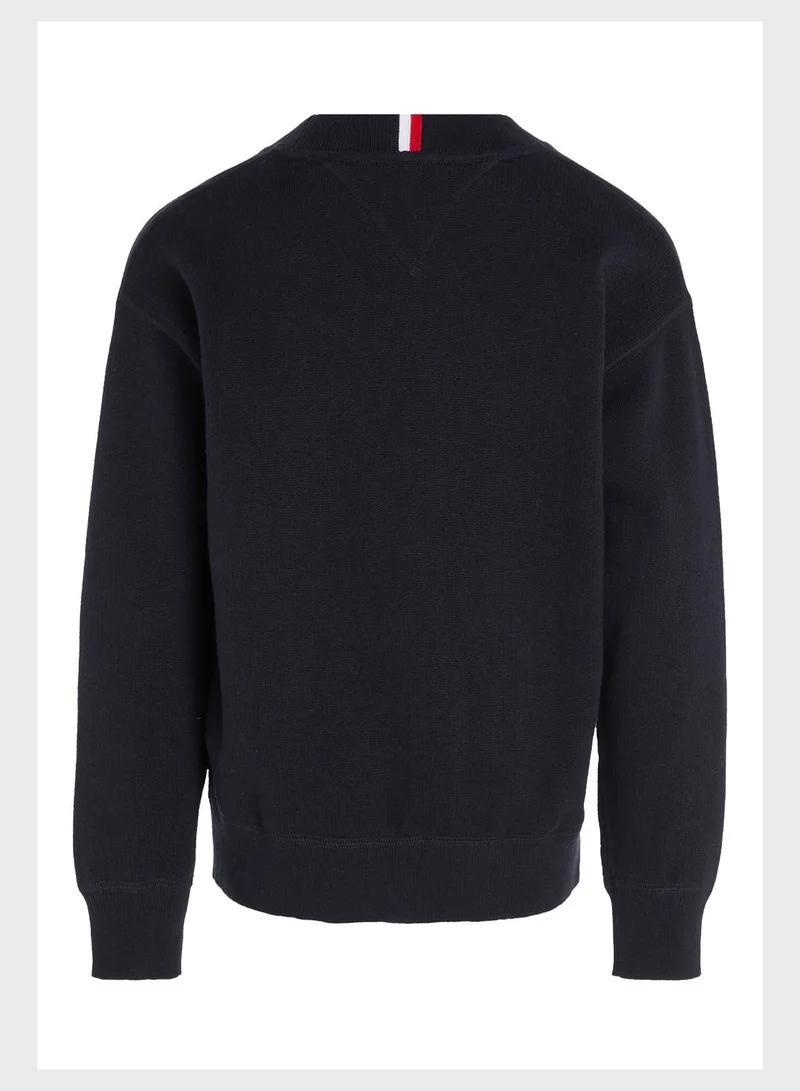 TOMMY HILFIGER Youth Varsity Sweater
