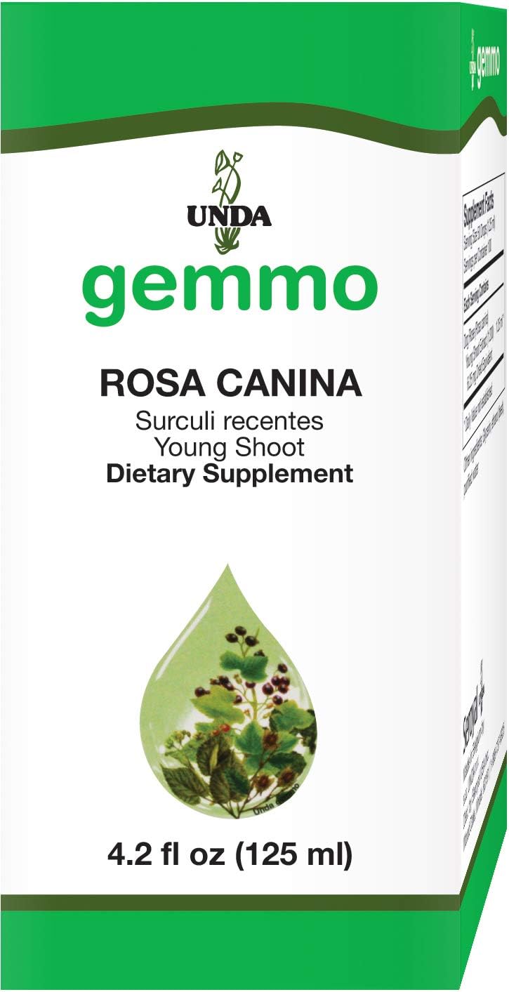 UNDA Gemmo Therapy Rosa Canina  Dogrose Young Shoot Extract  42 fl oz - Image 1