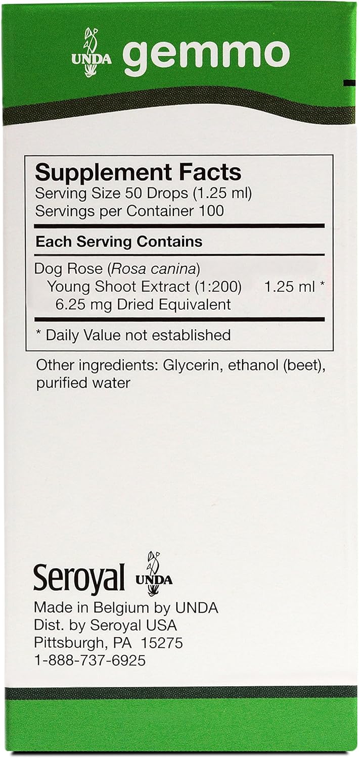UNDA Gemmo Therapy Rosa Canina  Dogrose Young Shoot Extract  42 fl oz - Image 2