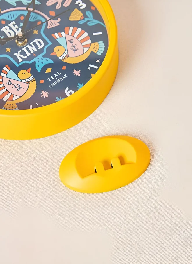 Chumbak Teal by Chumbak |Be Kind Table and Wall Clock