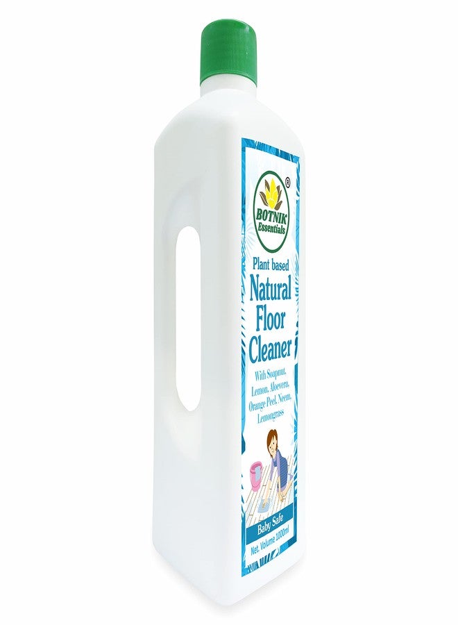 BOTNIK ESSENTIALS Plant Based Natural Floor Cleaner, Eco friendly, Baby safe, with Soapnut, Lemongrass, Citronella, Neem, Eucalyptus - 1 L - Image 2