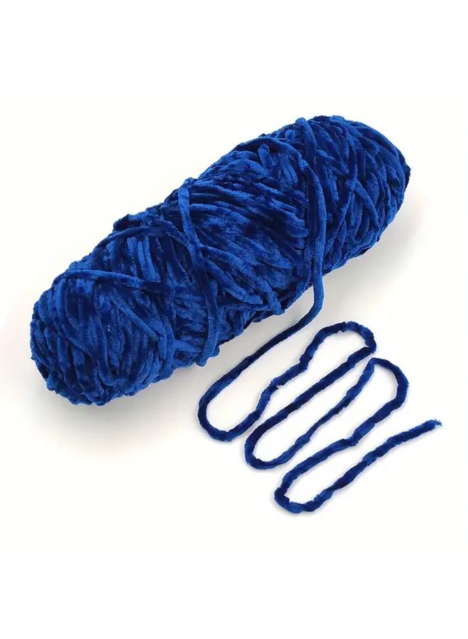 Thick Velvet Chenille Yarn 5 Bundles 500g 17.63 Ounces 5 Color Assorted Color 07 For Hand Knitting Crochet Sweaters Coats Scarves Hats - Image 4