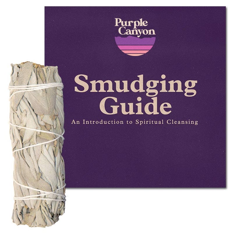 White Sage Bundle 1 Pack Sage Smudge Stick for Home Cleansing Incense Healing Meditation and California Smudge Sticks Rituals 4 Inch