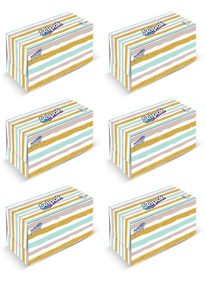 Selpak Facial Tissue Maxi Box 3 Ply 100 Sheets (6) - Image 1
