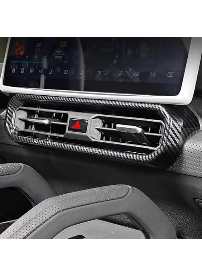 Topleo for Jetour T2 2024 2025 Interior Carbon Fiber Overlays ABS Plastic (Select all)  - Image 3