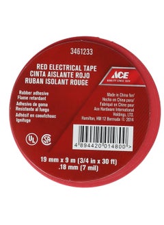 ACE Electrical Tape Red 3/4inch x 30ft 