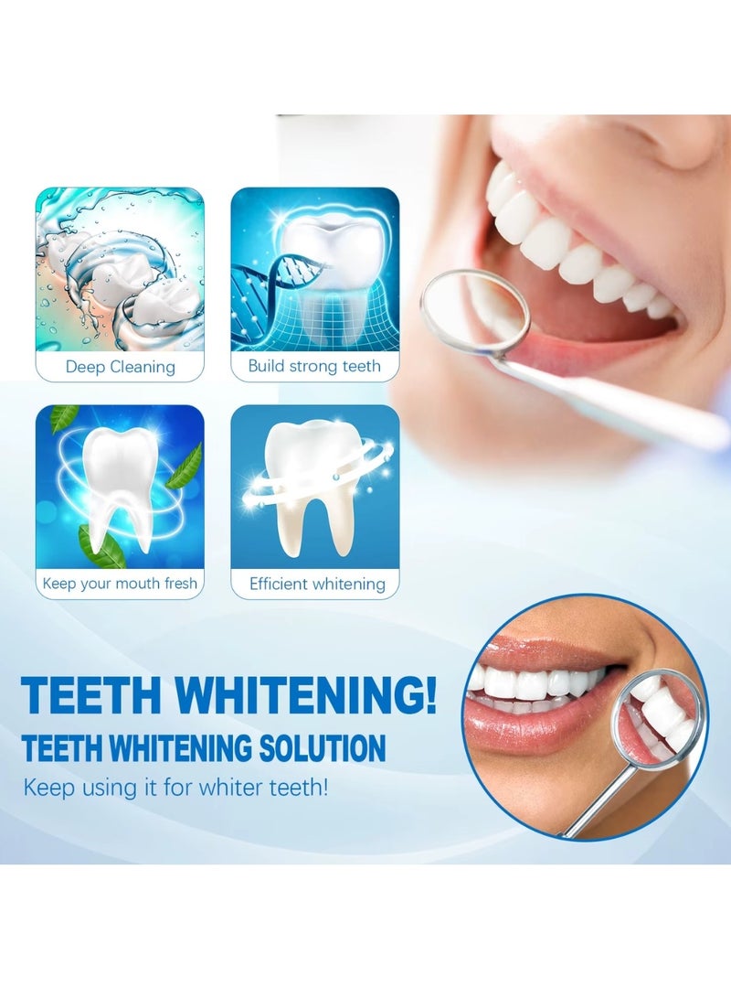 EELHOE 2 قطعة من جوهر تبييض الأسنان (10 مل × 2) يزيل بقع اللويحات تبييض الأسنان سيروم تنظيف الأسنان بياض الأسنان نظافة الفم تبييض الأسنان - Image 5