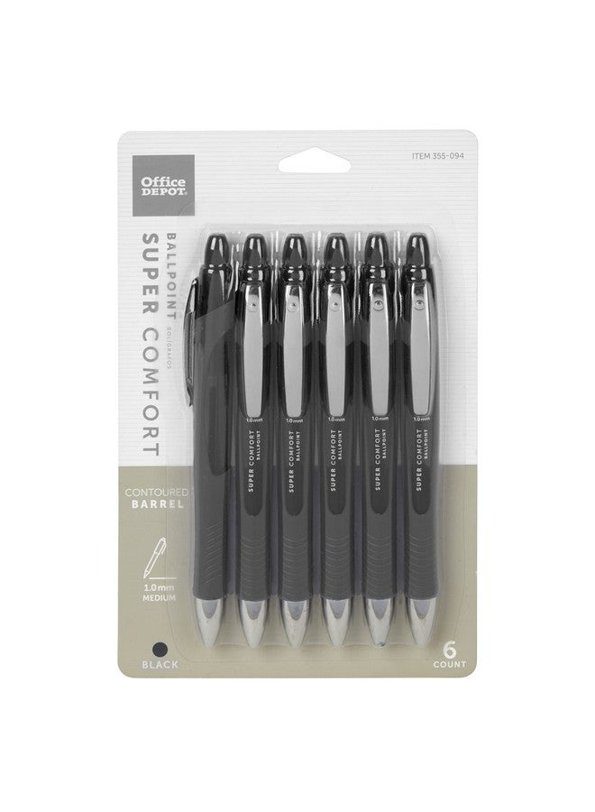 Office Depot Onpoint Ballpoint Pens Back Of 6 - Image 1