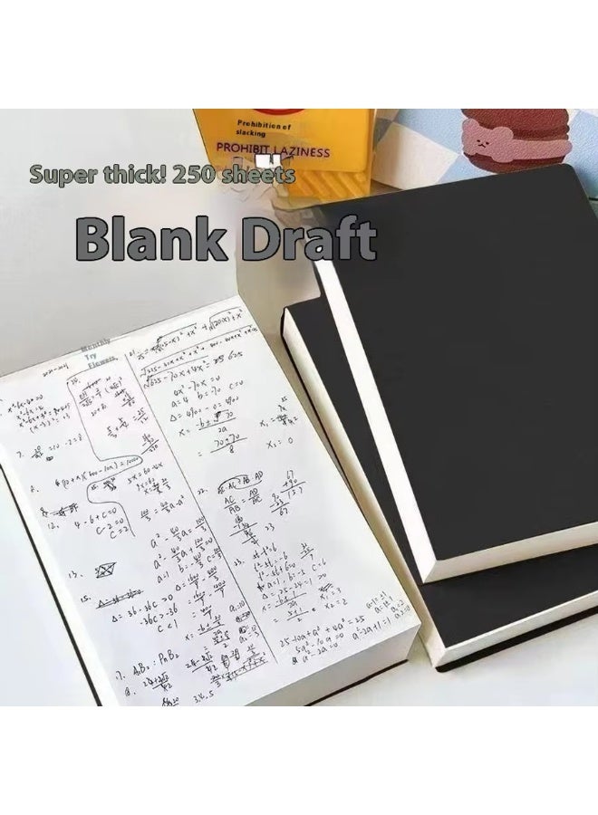 NIIMBOT Super Thick 250 Sheets Notebook Daily Planner Notebook Eye Protection Paper Simple High School Blank Notebook School Supplies - Image 3