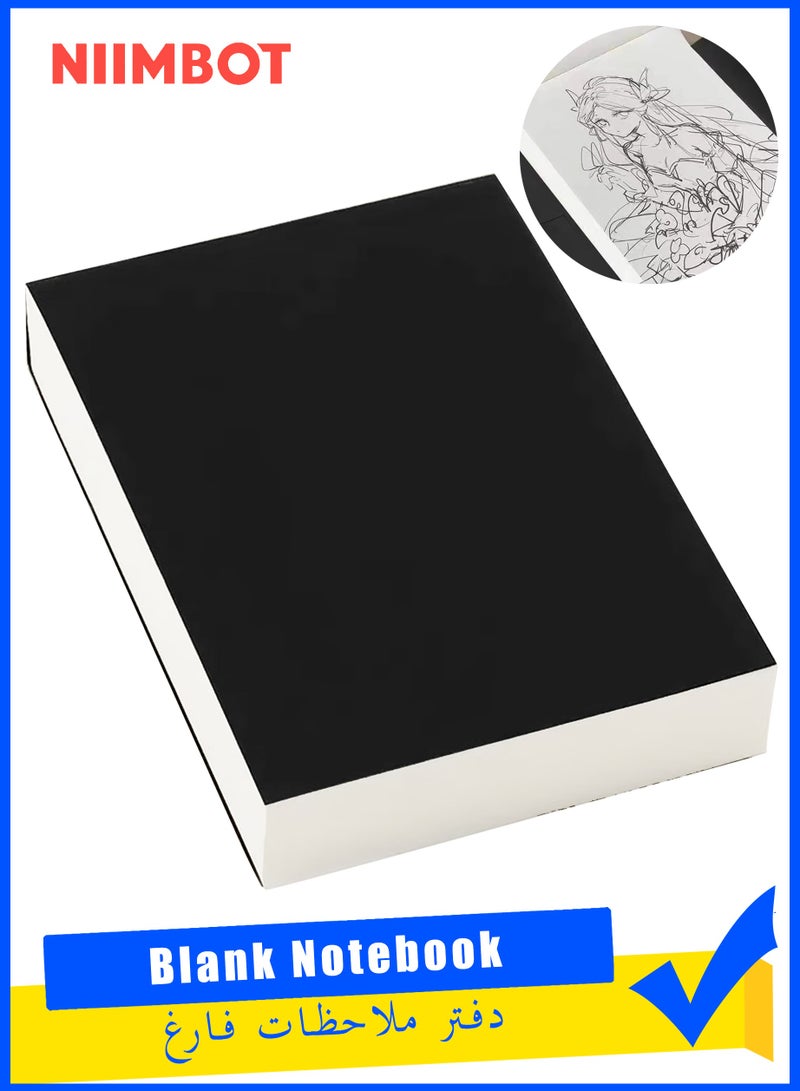 NIIMBOT Super Thick 250 Sheets Notebook Daily Planner Notebook Eye Protection Paper Simple High School Blank Notebook School Supplies - Image 1