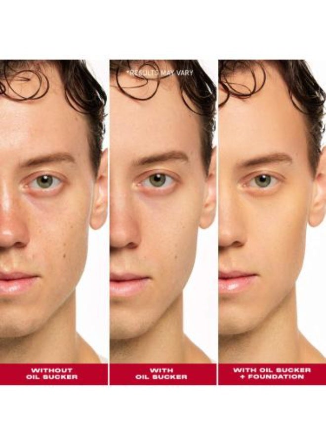 وان سايز ون سايز باي باتريك ستار برايمر أويل ساكر | برايمر مطفٍ فائق للتحكم بالزيوت واللمعان | يغلق المسام ويمنح ثباتاً طويلاً | تركيبة نباتية وخالية من الزيوت | 30 مل - Image 4