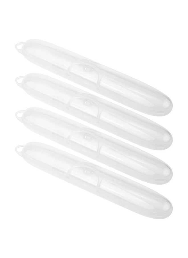 CM 2Ml Essential Oil Bottles, 50 Pack Clear Glass Bottles With Orifice Reducer Sample Vial Screw Cap Storage Vials Container Style 1, White  - Image 1