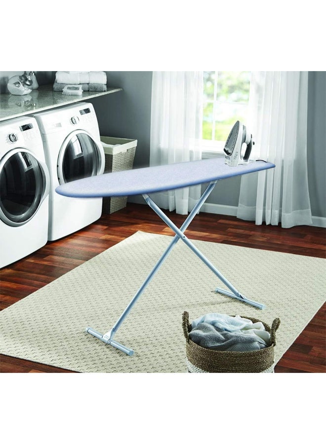 SheeChung Ironing Board Cover And Pad For Extra Wide 18 X 49 Ironing Boards, Premium Heavy Duty 3-Layer Silicone Coated Cover With 2Mm Foam And 4Mm Felt, Resists Scorching And Staining - Image 5