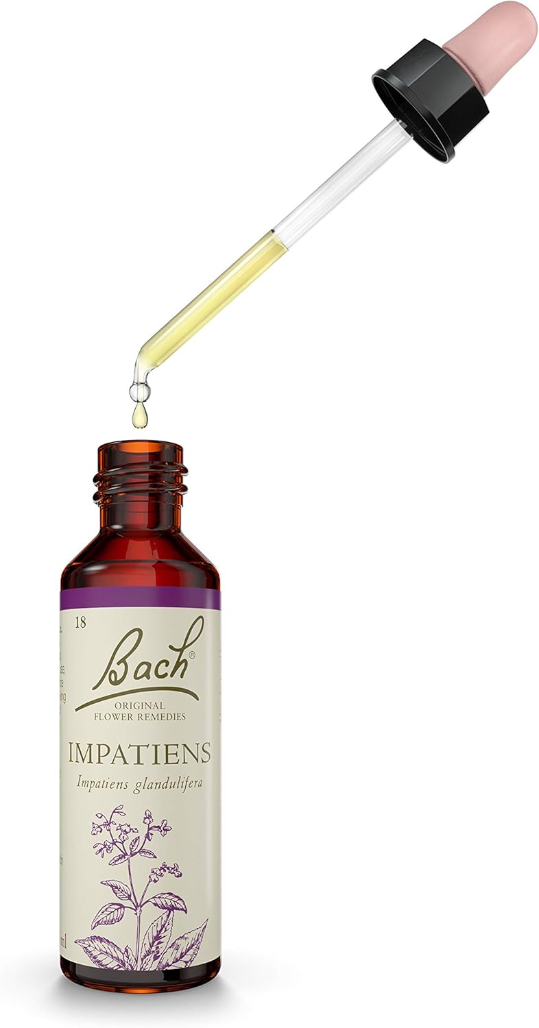Bach Original Flower Remedies Impatiens Reach Out To Others Remain Patient Emotional Wellness Natural Flower Essence 20ml - Image 3