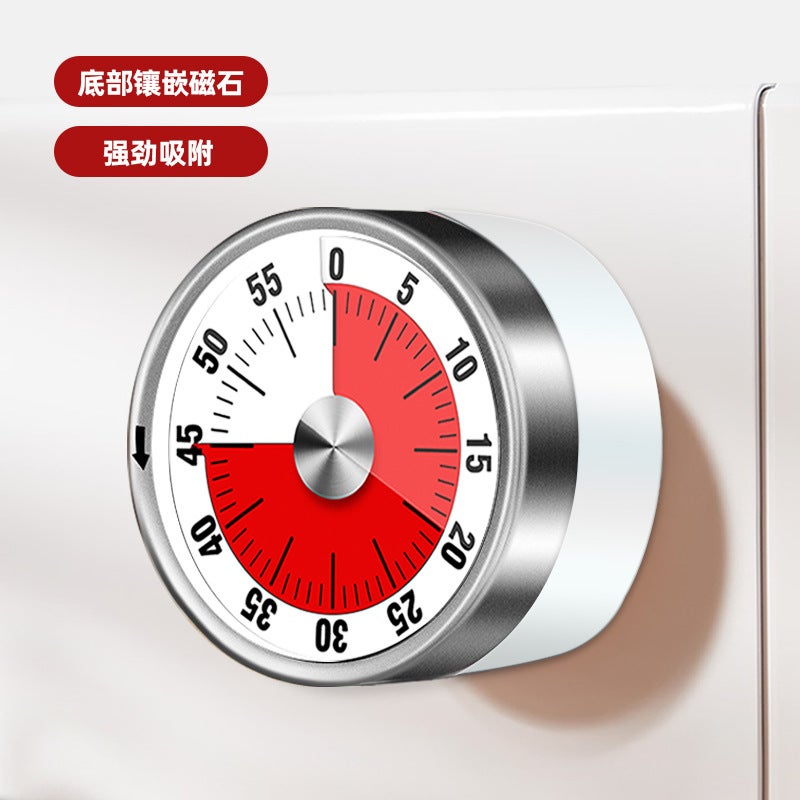 Kitchen Timer Kitchen Mechanical Timer Student Reminder Timer Children Time Management Magnet With Bracket - Image 4