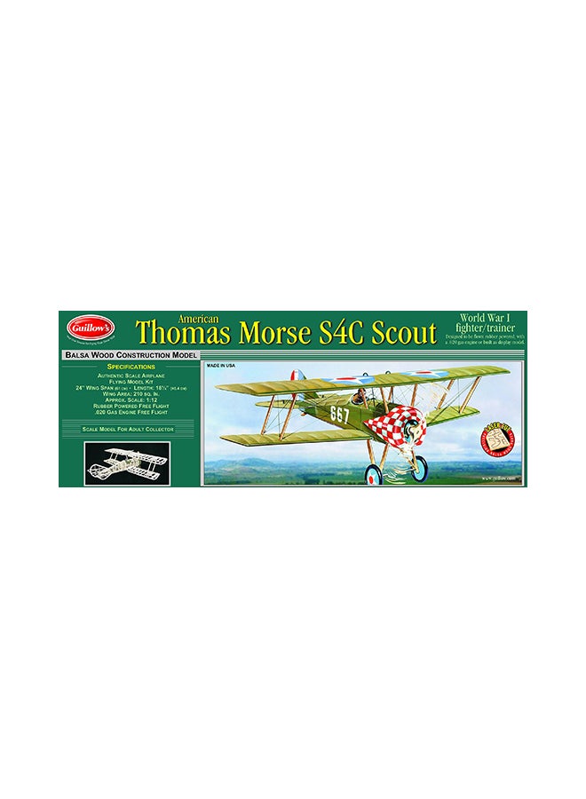 Guillows Guillow's Thomas Morse Scout Laser Cut Model Kit - Image 1