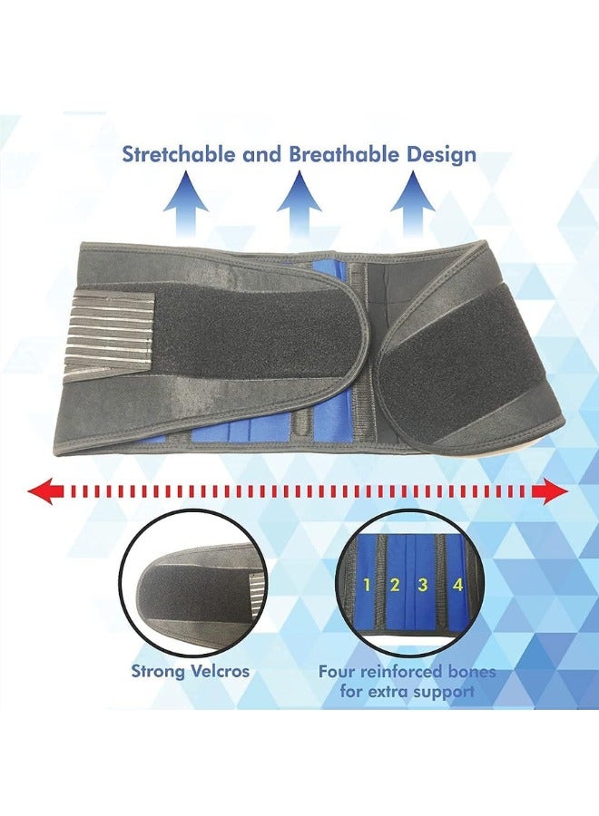 جودز فور لايف - حزام مشد للخصر للرجال والنساء - حزام شد الخصر الرياضي القابل للتمدد لنحت الجسم، يعزز قوة العضلات ويساعد في فقدان الوزن - Image 5