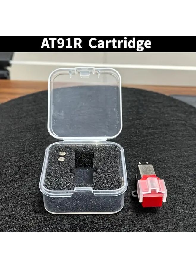 AT91R Red Hi Fi Dual Moving Magnet LP Cartridge Replacement For AT LP60X AT91R - Image 1