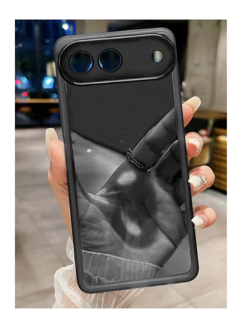 غطاء خلفي من السيليكون لهاتف Infinix Hot 60i - مصنوع من مادة TPU السيليكونية، فتحات متينة ودقيقة - حماية من الخدوش والغبار والبقع، مقاوم للصدمات والماء لهاتف Infinix Hot 60i - أسود - Image 5