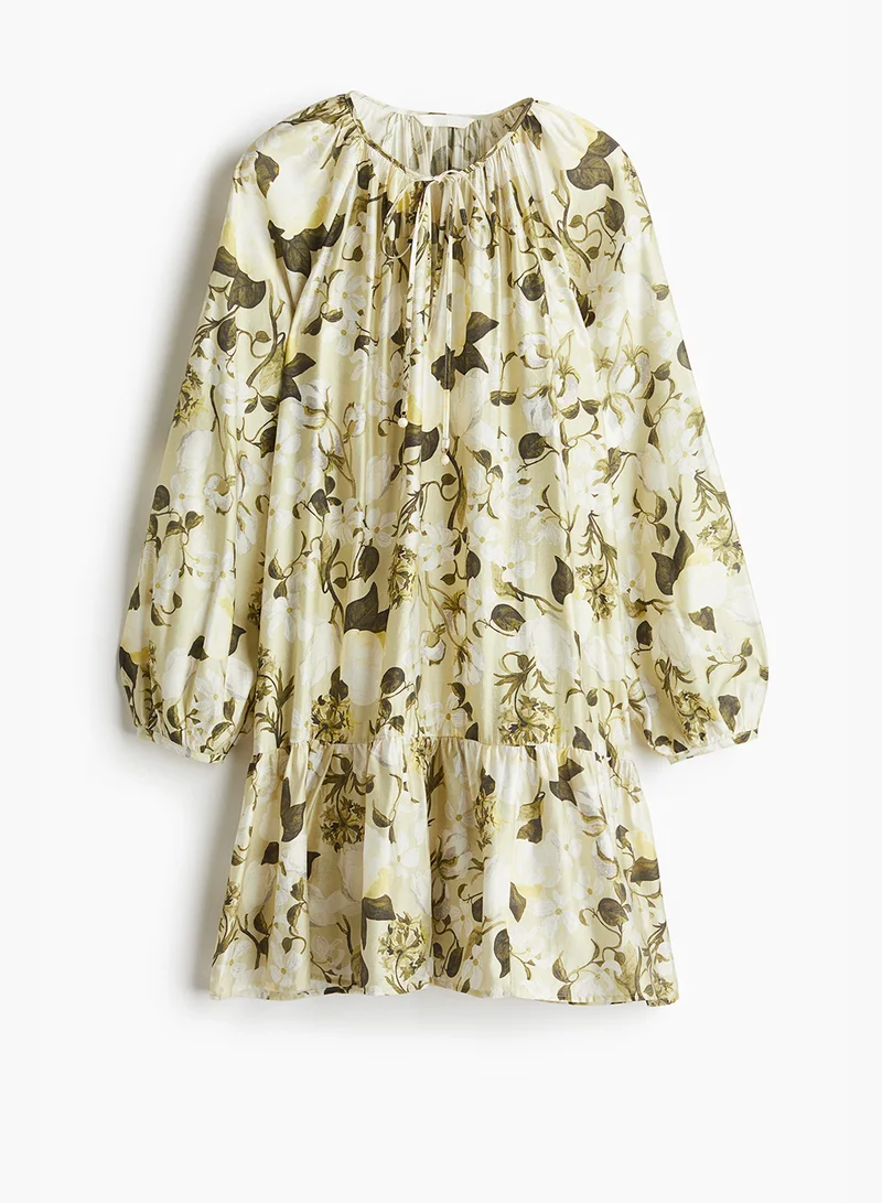 H&M Floral Print Mini Dress
