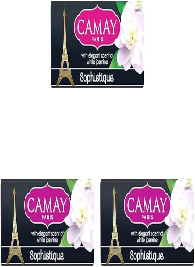Camay Bar Soap Sophistique 115G (Pack of 3)