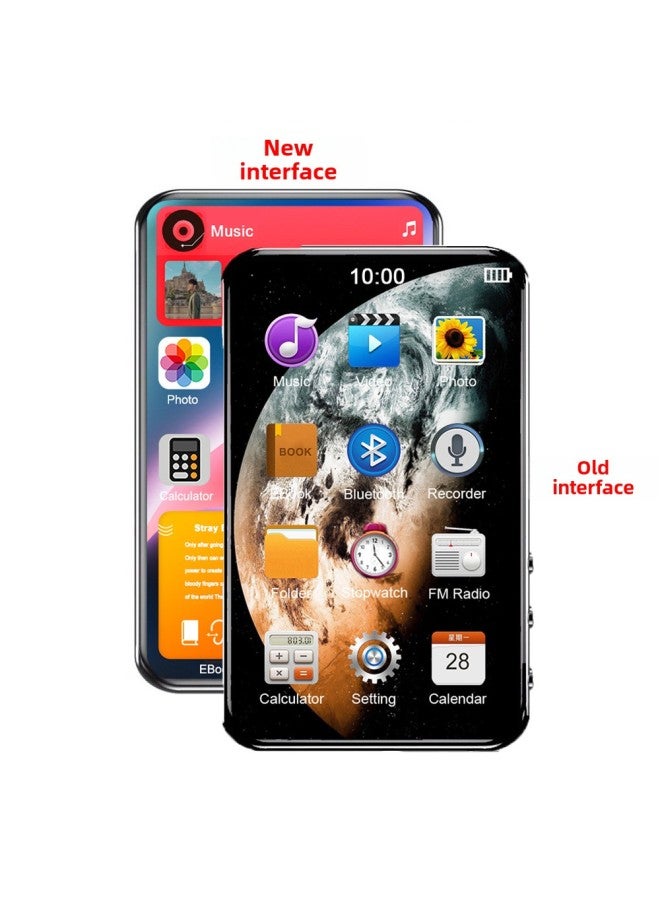 4.0 Inch Mp3 Mp4 Full Screen Bluetooth Lossless Walkman Student Version Portable Mp5 Music Player-Body Color:4inch X20 Bluetooth/touch (chinese Version)-Memory Capacity:4GB - Image 2