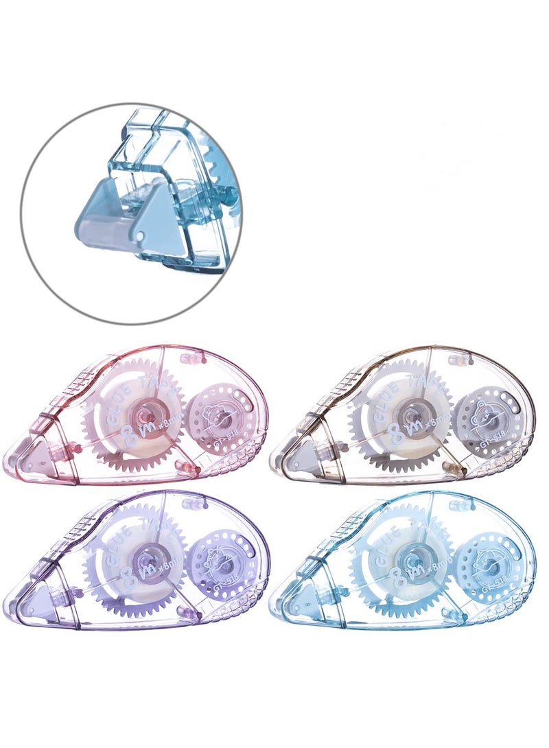 SYOSI Double Sided Tape Roller, Scrapbooking Tape, Permanent Adhesive Dots Tape Dispenser Runner for Crafts and Arts Projects, Photo-Safe(8 Pack) - Image 2