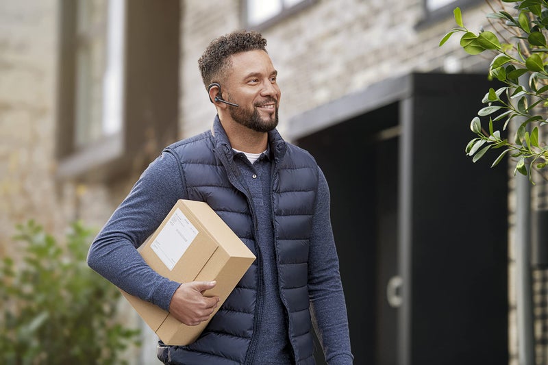 BlueParrott سماعة بلوتوث مونو بلوباروت M300-XT مع خاصية إلغاء الضوضاء للأجهزة المحمولة مع مدة تحدث تصل إلى 14 ساعة للمهنيين والسائقين المتنقلين - Image 5