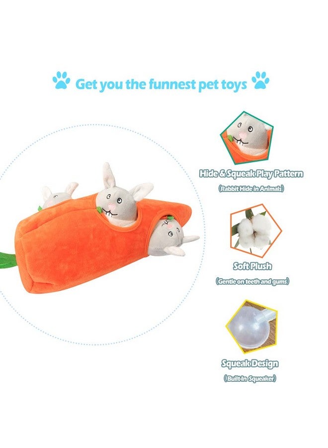 IFOYO Hide and Seek Dog Puzzle Toys, Plush Interactive Puppy Toys for Small, Medium Dogs, Easter Puppy Essentials - Image 2