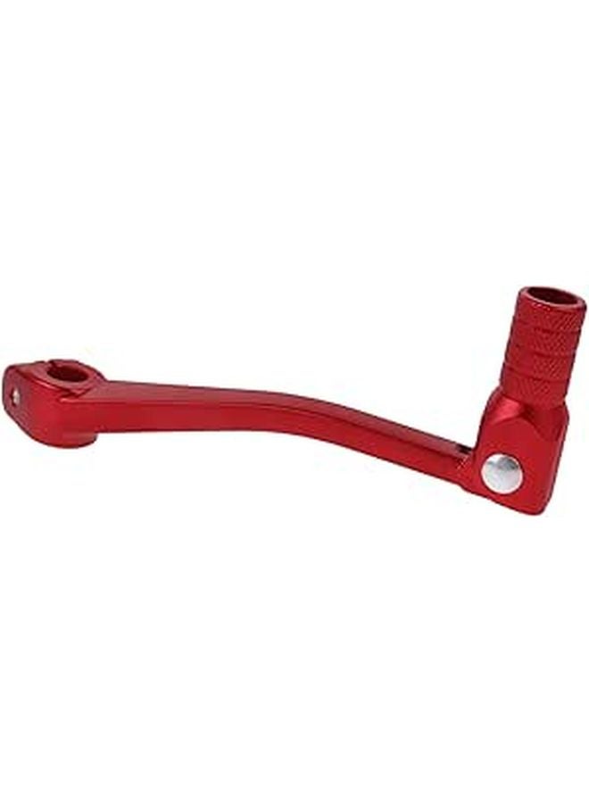Red CNC Foldable Gear Shifter Lever Motorcycle Accessory Compatible with CRF 110 and Off Road Dirt Bikes - Image 1