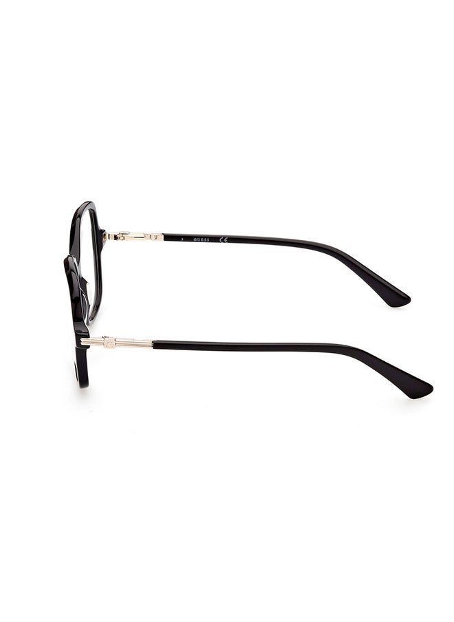 GUESS إطار نظارة طبية سداسي الشكل للنساء - GU290600155 - مقاس العدسة: 55 ملم  - Image 2