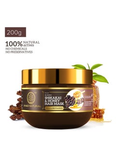 Khadi Natural KHADI NATURAL Shikakai and Honey Hair Mask-Powered Botanics 200GM  - Image 2