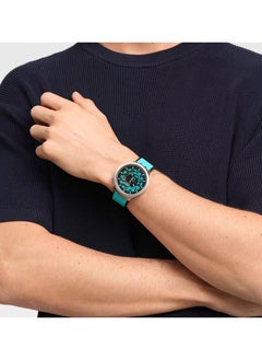 Swatch Unisex Watch Stainless Steel Quartz MINT TRIM  - Image 3