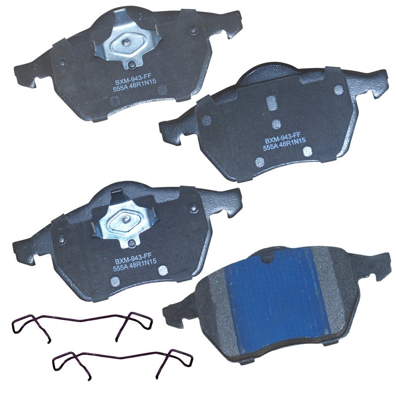 Bendix Premium SBM555A Semi-Metallic Front Brake Pads for Audi A3 1998, A4 2000-1997, A4 Quattro 2000-1997, S3 2004-2002, Seat Leon 2006-2001, Volkswagen Passat 1999-1998 - Image 4