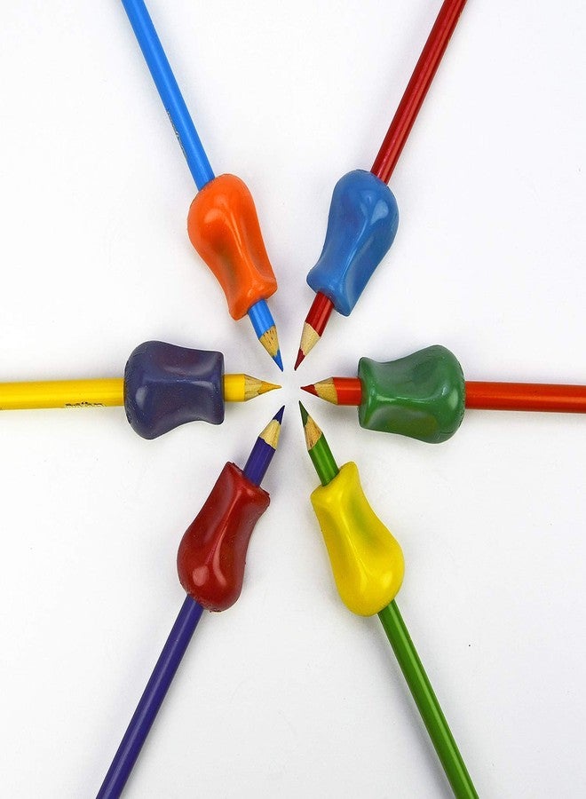 Cute critters 5 PCS Pencil Grips, Handwriting Posture Aids for Beginners - Image 1