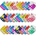 Clanam 30 Pcs Mini Pop Bubble Fidget Toys Silicone Keychain Small Pop Bulk for Party Favors Classroom Prizes Reliever Hand Toy Goodie Bag Stuffers Halloween Christmas Birthday Gifts for Kids Students - Image 3